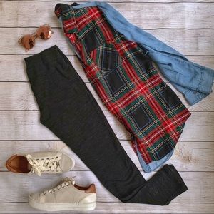 Kenar heather black leggings